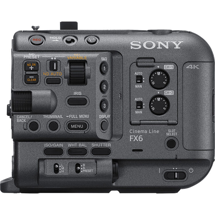 Sony Cinema Line FX6 Full-Frame Camera