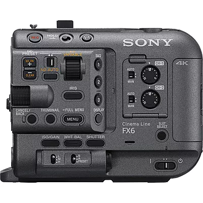 Sony Cinema Line FX6 Full-Frame Camera