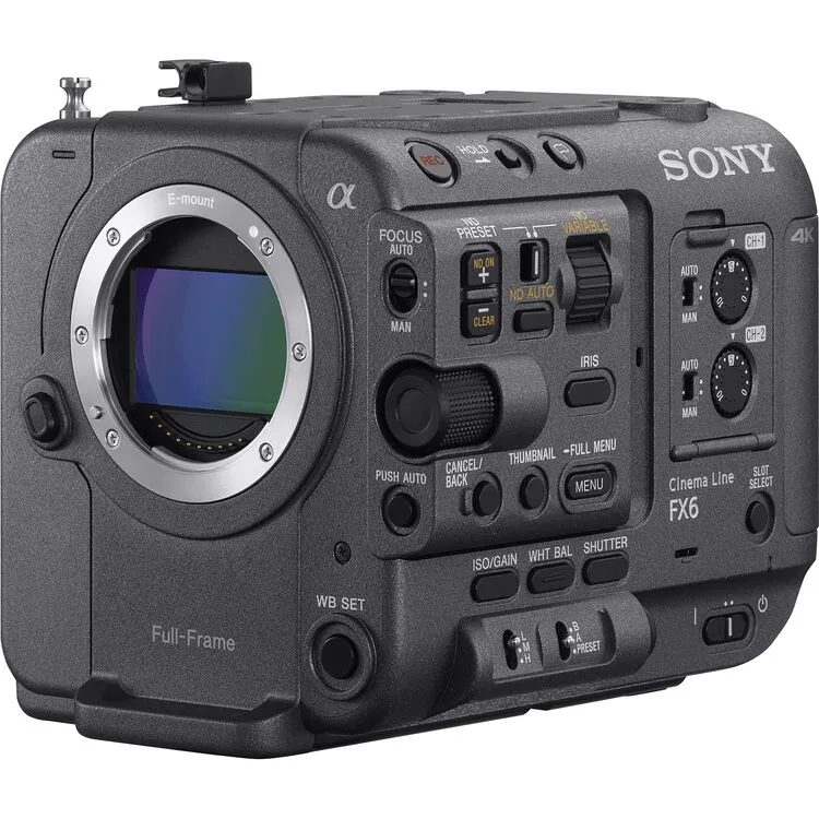 Sony Cinema Line FX6 Full-Frame Camera