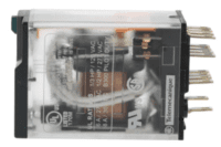 Schneider Electric, 24V dc Coil Non-Latching Relay 4PDT, 8A Switching Current Plug In, 4 Pole