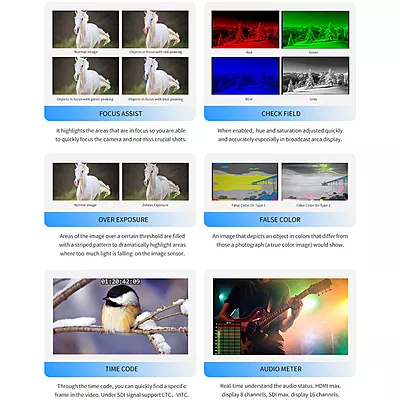 FeelWorld P215 PRO-CO-B 21.5" High Bright Broadcast Monitor