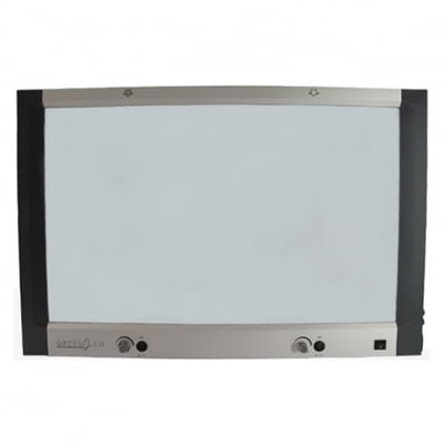 Negatoscopio plano 2 placas led 6300 lux
