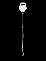PULSERA ACERO CON PLACA 0.6cm