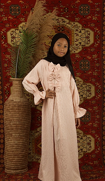 PETAL BOW DRESS