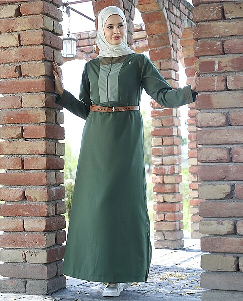 CYPRESS CHARM BELTED JILBAB