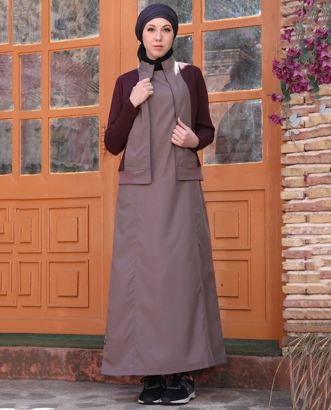 SERENE MAUVE SIGNATURE JILBAB