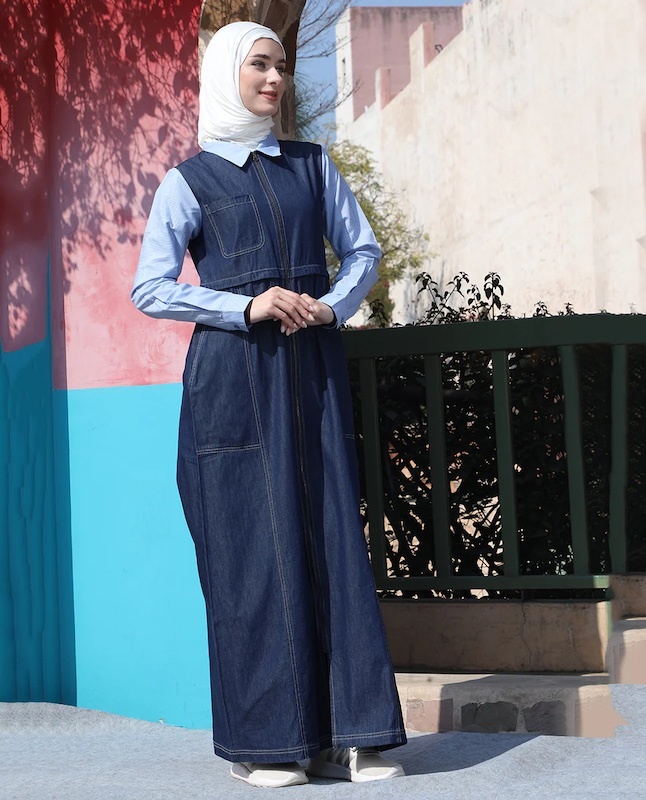 DEEP TIDE FULL FRONT OPEN JILBAB