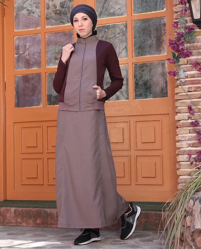 SERENE MAUVE SIGNATURE JILBAB