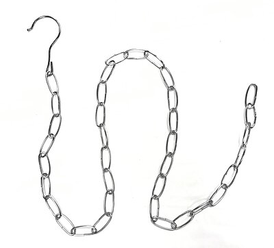 Metal chain display hanger Metal chain display hanger