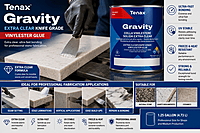 Tenax Gravity Knife Grade - 1.25 Gallon