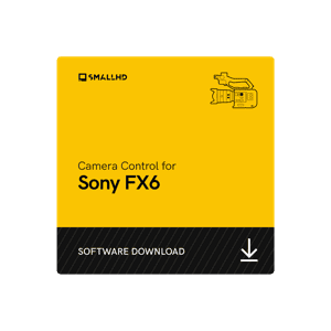 SmallHD Camera Control for Sony FX6 (Software Only)