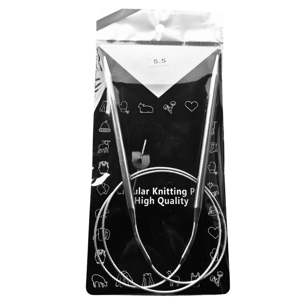 Aguja Circular No 5.5 X 80Cm Paquete X 10 Und Aguja Circular No 5.5 X 80Cm Paquete X 10 Und