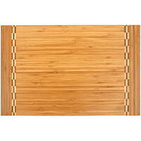 18 1/4"x12" Bamboo Cutting Board with Butcher Block Inlay