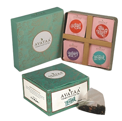 Dessert tea in Pyramid Tea Bags