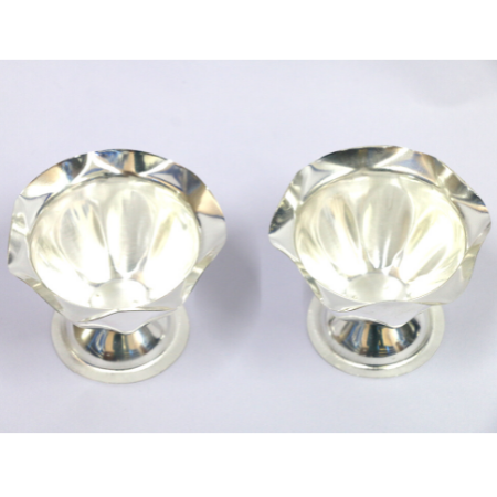 Mandhhiram Brand Pair of Kumkum Cups (Pack Contains 2 Cups)