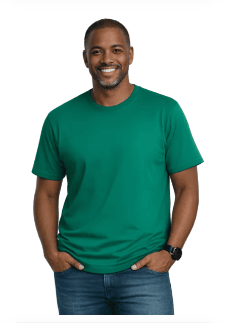 180CC GSM Combed Cotton Short Sleeve T-Shirts