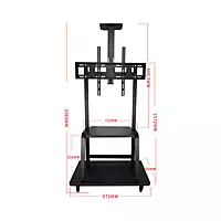 Heavy Duty Bracket Standing Trolley TV MODEL YD1800 | BRACKETS