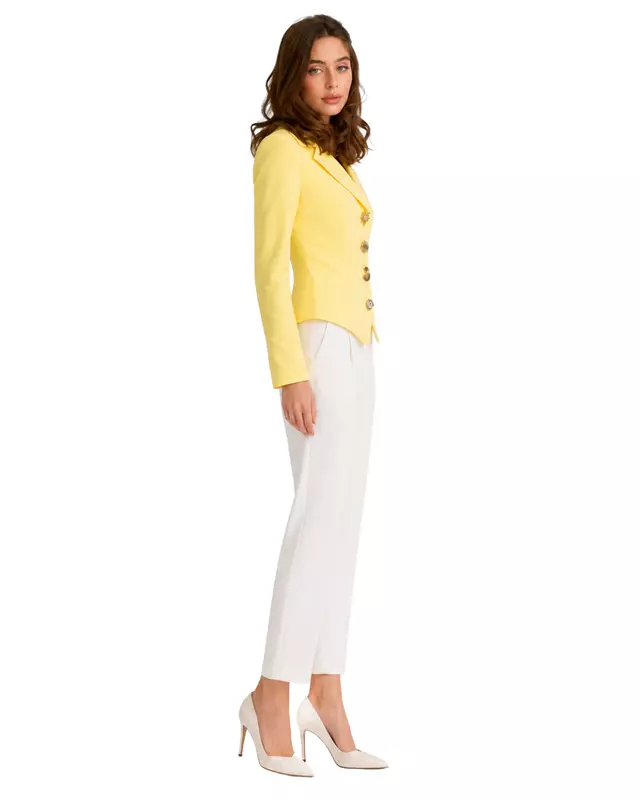 Tailored Single-Breasted Blazer
