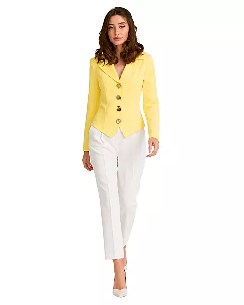 Tailored Single-Breasted Blazer