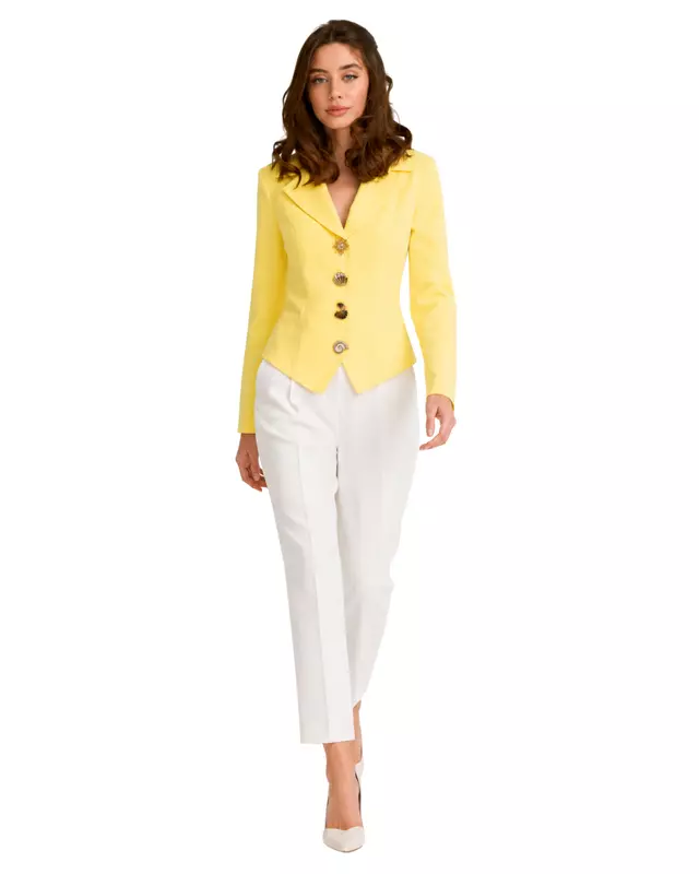 Tailored Single-Breasted Blazer