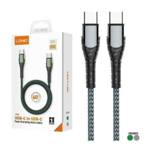 Cable LDNIO LC101 USB-C a USB-C (65W)
