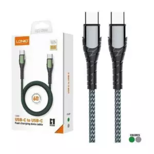 Cable LDNIO LC101 USB-C a USB-C (65W)