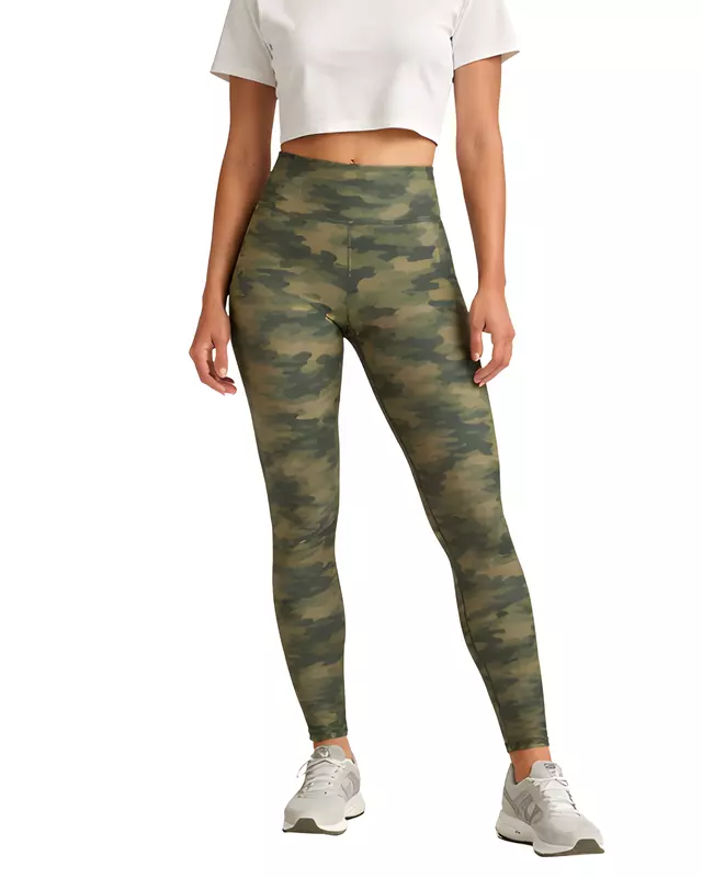 High-Waisted Camo Leggings