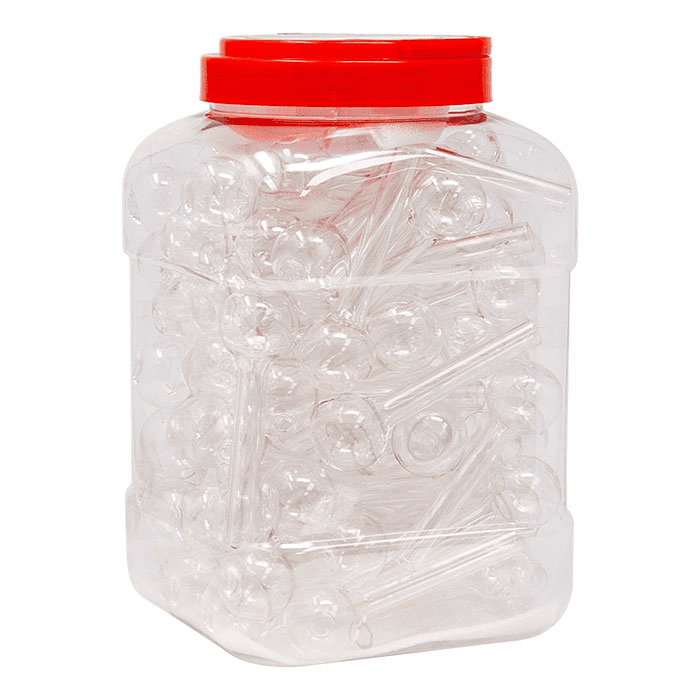 Bubble Pipe Fancy Jar 4" 90ct