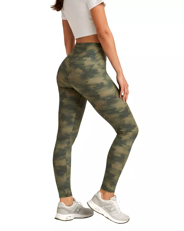 High-Waisted Camo Leggings