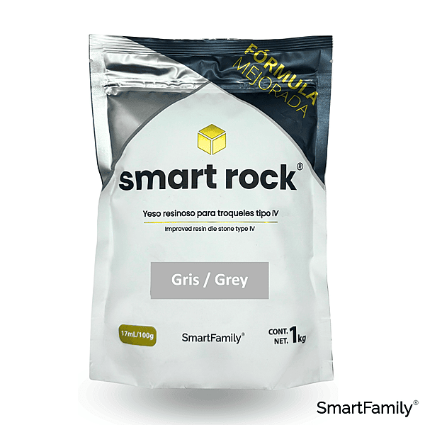 YESO SMART ROCK GRIS 1KG