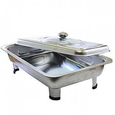 STAINLESS STEEL CHAFING DISH (NOT MINI) 40CM BY 30CM