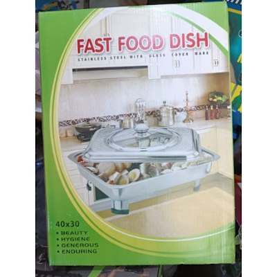 STAINLESS STEEL CHAFING DISH (NOT MINI) 40CM BY 30CM