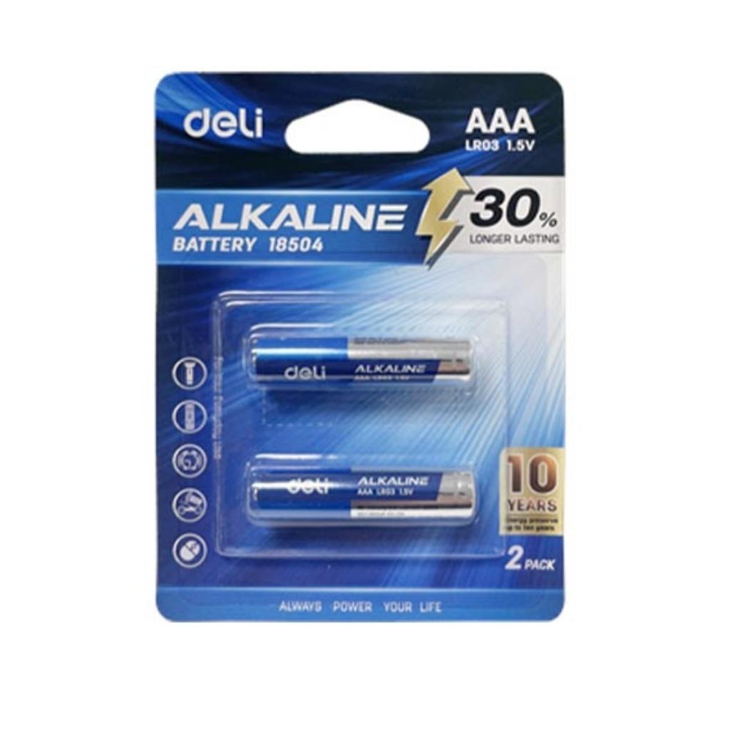 DELI 18504 LR03 ALKALINE BATTERY AAA - PCS