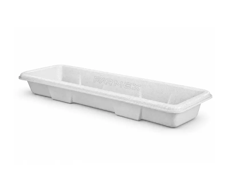 Farmex Feeder Trough 180L White Solo Line