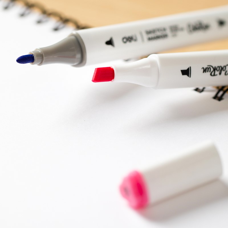 DELI C187-36 SKETCH MARKERS COLORUN 36/s