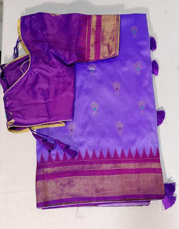 J143: Ready To Ship Beautiful Saree With Stitched Blouse J143: Ready To Ship Beautiful Saree With Stitched Blouse