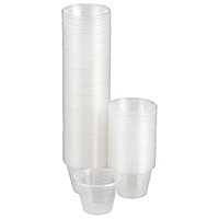 Medicine Cup McKesson 1 oz. Clear Plastic Disposable NonSterile
