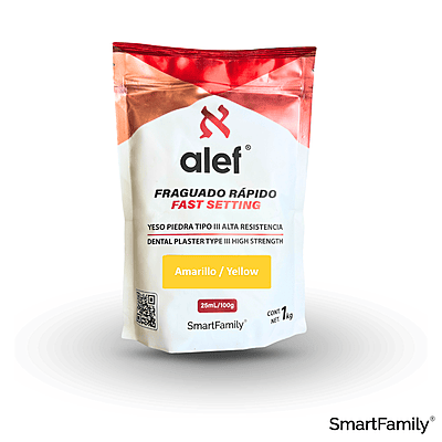 YESO ALEF AMARILLO RAPIDO 1KG