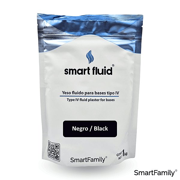 YESO SMART FLUID NEGRO 1KG