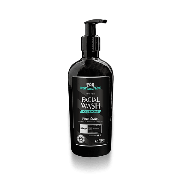 Facial Wash Piel Grasa 250ml Marca Tok Facial Wash Piel Grasa 250ml Marca Tok