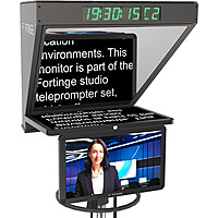 FORTINGE ROBO 24-SDI 24" STUDIO TELEPROMPTER with SDI IN/OUT for PTZ CAMERAS