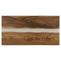 Acacia & Resin Serving Boards