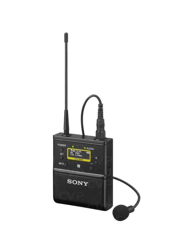 Sony UTX-B40 Wireless Bodypack Transmitter with Omni Lavalier Mic (UC14: 470 to 542 MHz) Sony UTX-B40 Wireless Bodypack Transmitter with Omni Lavalier Mic (UC14: 470 to 542 MHz)