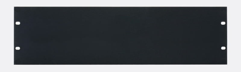 CANFORD RACK PANEL BLANK, FULL WIDTH 3U Flat aluminium, black anodised CANFORD RACK PANEL BLANK, FULL WIDTH 3U Flat aluminium, black anodised