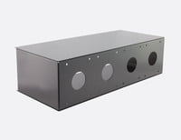 CANFORD RACKBOX 3U, 205mm deep, black CANFORD RACKBOX 3U, 205mm deep, black