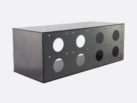 CANFORD RACKBOX 4U, 205mm deep, black CANFORD RACKBOX 4U, 205mm deep, black