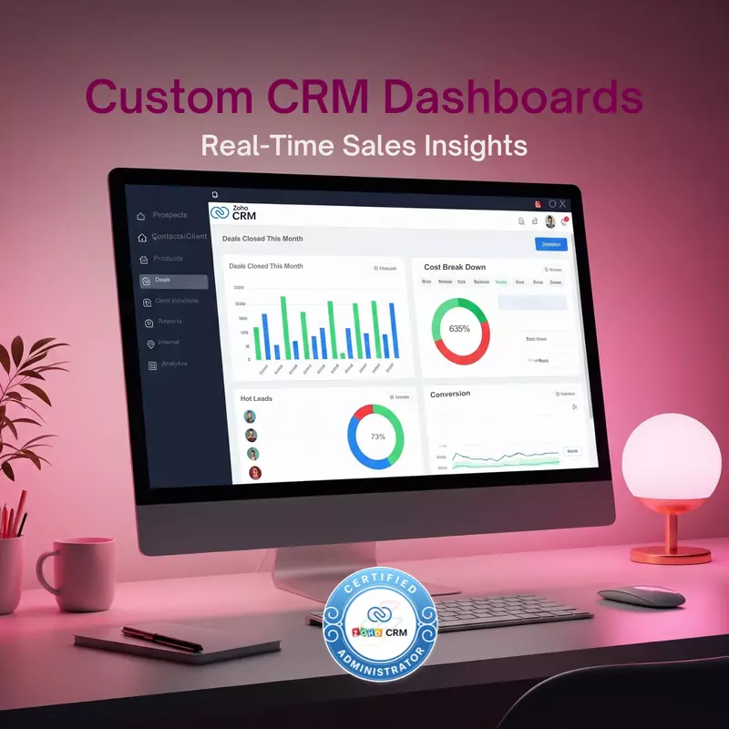 Zoho CRM: Dashboard & Widget Configuration