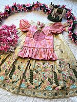 P595: Beautiful Dola Silk Lehenga Sets P595: Beautiful Dola Silk Lehenga Sets