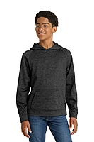 Sport-Tek® PosiCharge® Electric Heather Fleece Hooded Pullover - ST225