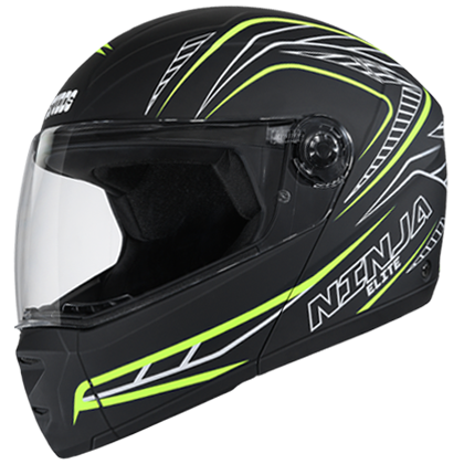 STUDDS NINJA ELITE SUPER D5 MATT BLACK N5 (L)